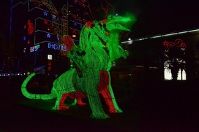 Fire breathing dragon