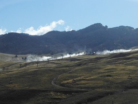 Snow cannons