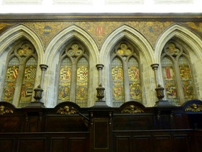 12th century chapel windows