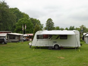 Installed on a pitch
