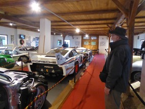 Enjoying the museum