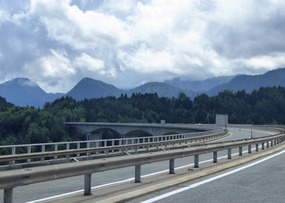 A11 into Slovenia
