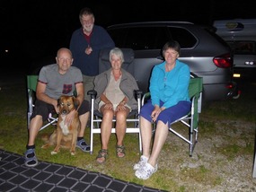 Us with Dave & Carol plus Cassie