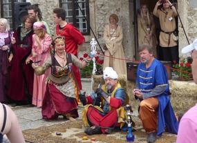 Pasha and maidens