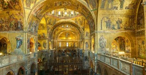 Inside Basilica di S Marco