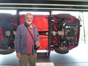 Him & his engine!