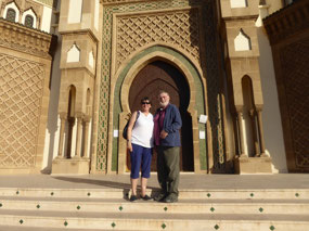 At the mosque