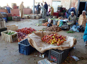 Inside the souk