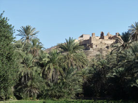 Pasha's castle at Tiout