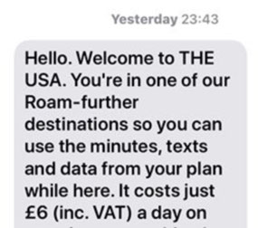 Apparently the North Sea is in the US!