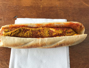 Currywurst lunch