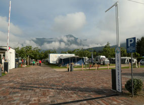 Camp entrance