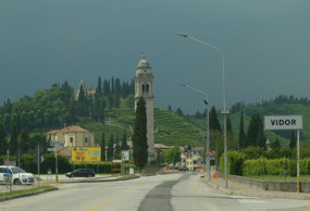 Town on Prosecco route