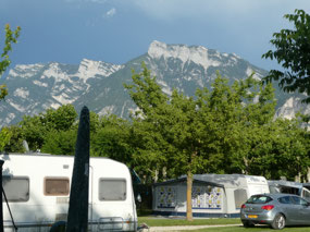 View from the pitch