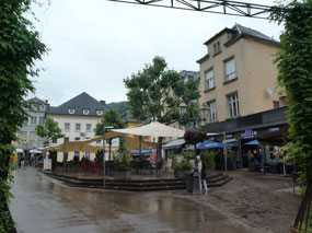 A very wet Vianden