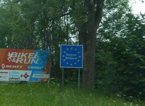 Belgian border