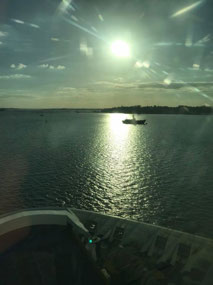 Sunsetover the Orwell