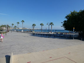 Paphos harbour promenade