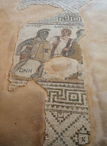 Gladiators' mosaic