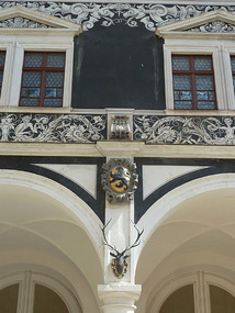 Coat of arms & hunting trophy