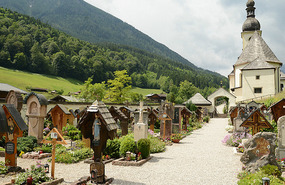 Ramsau graveyard