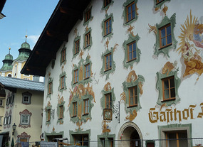 Decorative gasthof
