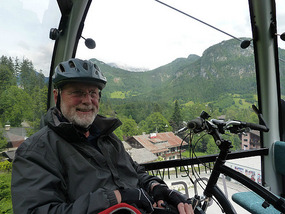 Hubby & his bike