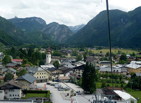 Lofer from above