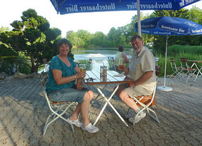 Us at the restaurant