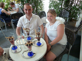 Ice cream with Dave & Tini