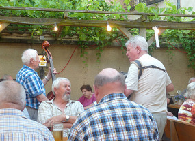 Beer garden band