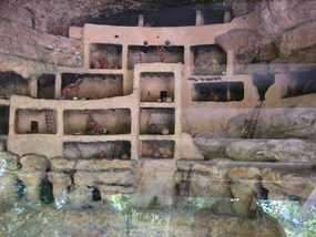 Montezuma's Castle diorama