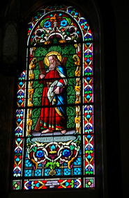 Window in St Joseph's Cathedral