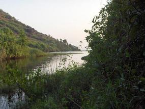 Sweet Lake at sunset