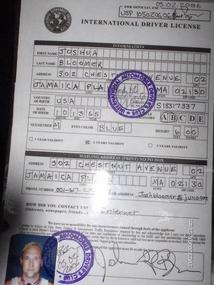 My license. .