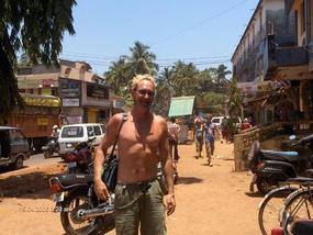 Big man in Chaudi. .