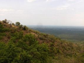 Up in the ghats.