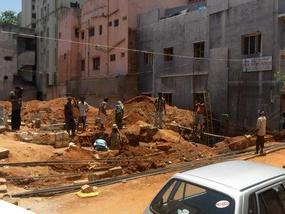 Building another hotel in the Ghandi Nagar