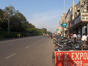 MG road in Bangalore.