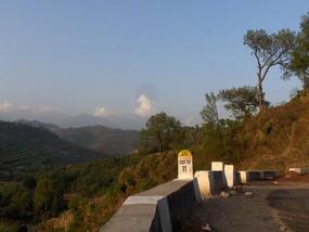 On the road to Dharamshala