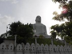 Buddha on the hill.