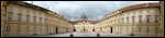 First courtyard Melk Abbey