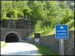 The longest road tunnel in the world!