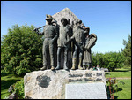 Memorial to district ceded to Russia after WW2