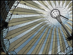 The roof in the Sony Centre