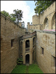 Part of the castle entrance 'defences'