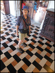 Interesting floor pattern