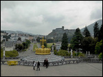 Towards Lourdes town