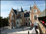 The house where Leonardo retired