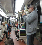 Mobile busking